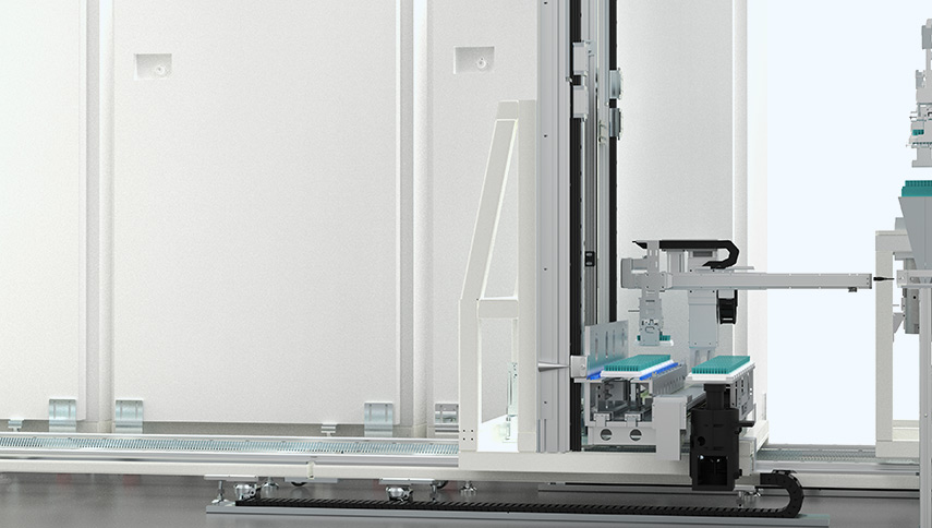 自動(dòng)化樣本庫(kù)行車